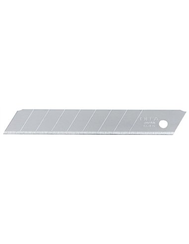 Olfa-MTB-10B-Pack de 10 cuchillas troceables 12,5 mm plateadas