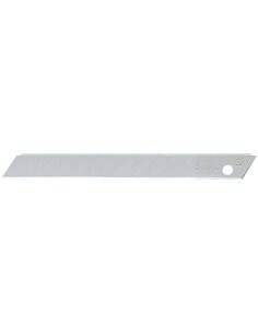 Olfa-AB-SOL-50-Pack de 50 cuchillas sólidas 9 mm plateadas