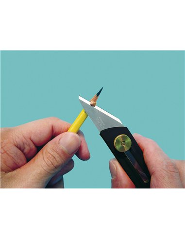 Olfa-CKB-1-Pack de 2 cuchillas doble filo 98x18x1 mm plateadas