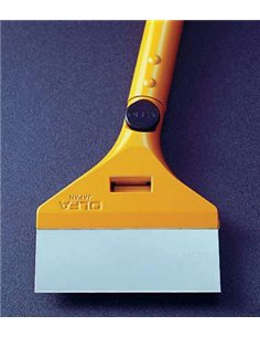 Olfa-BSF-6B-Pack de 6 cuchillas flexibles para rascadores 100x45x0,3 mm plateadas 2