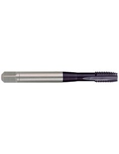 Ruko-273040ETC-Macho de roscar para máquinas M DIN 371 HSSE-Co 5 TiCN rectificado. Rosca M 4
