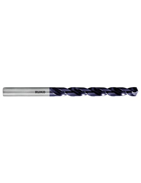 Ruko-215102F-Pack de 10 brocas helicoidales DIN 338 tipo VA HSSE-Co 5 (Ø 1.2 mm)