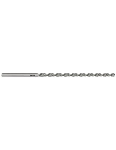 Ruko-254080-Broca helicoidal DiN 1869 TL 3000 HSS-G extra larga (8x240 mm)