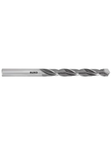 Ruko-815040-Broca helicoidal DiN 338 tipo N con plaquita de corte de metal duro soldada (Ø 4.00 mm)