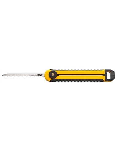 Olfa-CS-5-Cúter con cuchilla troceable de 12,5mm + sierra de punta afilada en un solo mango