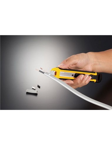Olfa-CS-5-Cúter con cuchilla troceable de 12,5mm + sierra de punta afilada en un solo mango