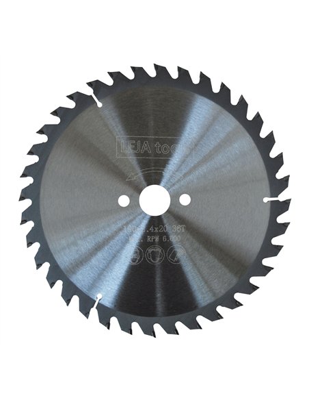Leja Tools-HM-1903024LJ-Sierra circular HM Standard 2000 de 190x30 mm con 24 dientes
