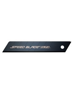 Olfa-LFB-5B-Pack de 5 cuchillas troceables Speed Blade 18 mm negras