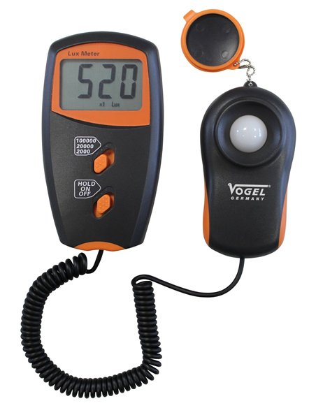 Vogel-640342-Medidor de intensidad luminosa electrónico digital, Capacidad Lux: 1-100.000