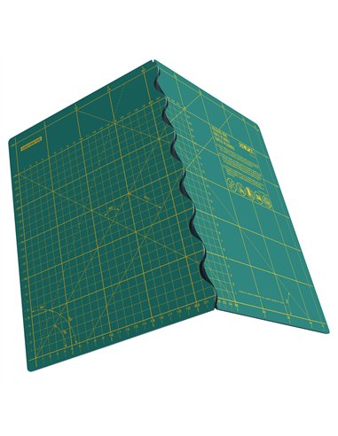 Olfa-FCM-A2-Plancha de corte plegables 630x450x2,5mm (verde)