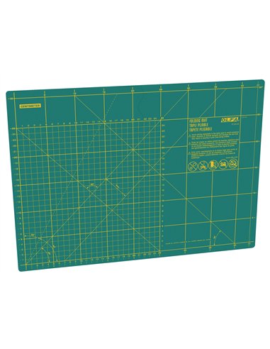 Olfa-FCM-A3-Plancha de corte plegable 460x320x2mm (verde)