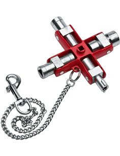 NWS-2005-6-SB-Llave con ocho tipos diferentes de cierres de armarios eléctricos