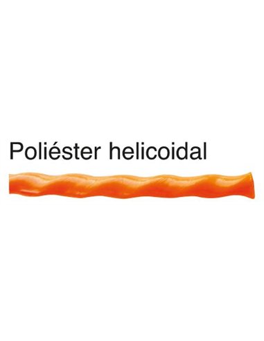 ATM-750030-Guía pasahilos poliéster 4,5 mm punta intercambiable 30 m