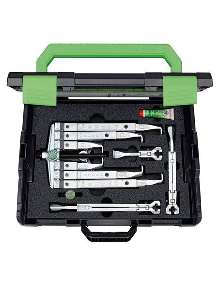 Kukko-K-2030-10-Juego de extractores de rodamientos universales de 2 y 3 patas estándar (120-130 x 100-350 mm)