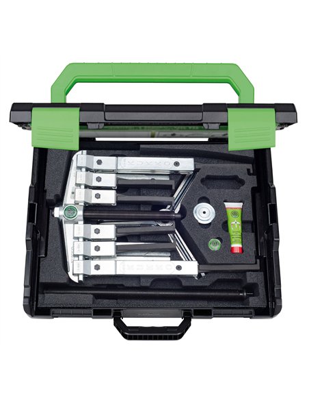 Kukko-K-2030-20-S-Juego de extractores de rodamientos de 2 y 3 patas para espacios angostos (200 x 150-450 mm)