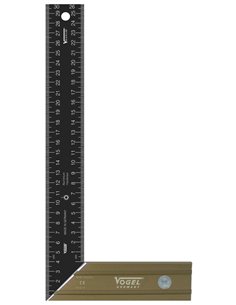 Vogel-504036.2-Escuadra de carpintero largo 400 mm, Sección 40x2