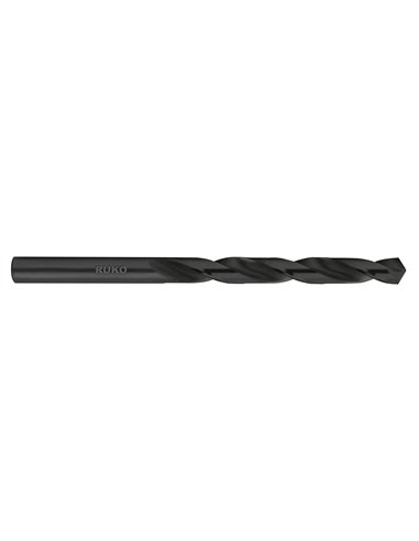 Ruko-2144120S-Broca helicoidal DIN 338 tipo N HSS-G vaporizada negra (Ø 12 mm)