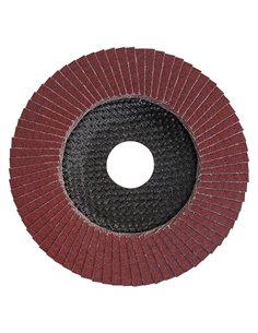 Interflex-AC421X.125.120EP-Disco laminado de Oxido de Aluminio de 125 mm (grano 120)