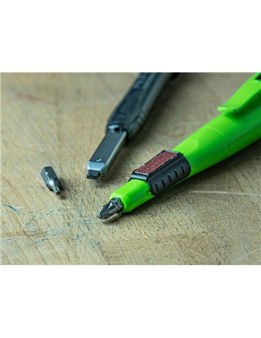 Pica-6060/SB-Portaminas de carpintero con mina de grafito en blister