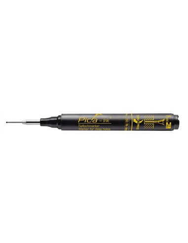 Pica-150/40-Marcador permanente de tinta para agujeros profundos Ink (Rojo)