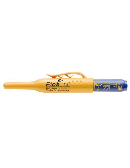 Pica-150/40-Marcador permanente de tinta para agujeros profundos Ink (Rojo)