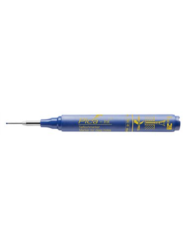 Pica-150/40-Marcador permanente de tinta para agujeros profundos Ink (Rojo)