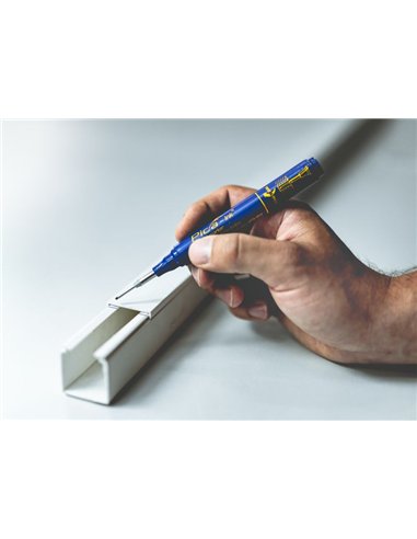 Pica-150/40/SB-Marcador permanente de tinta para agujeros profundos Ink (Rojo) en blister
