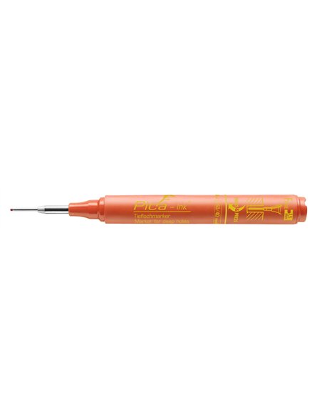 Pica-150/46-Marcador permanente de tinta para agujeros profundos Ink (Negro)