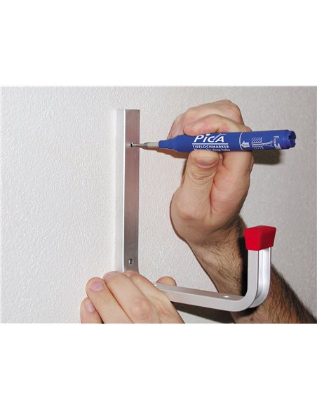 Pica-150/46-Marcador permanente de tinta para agujeros profundos Ink (Negro)