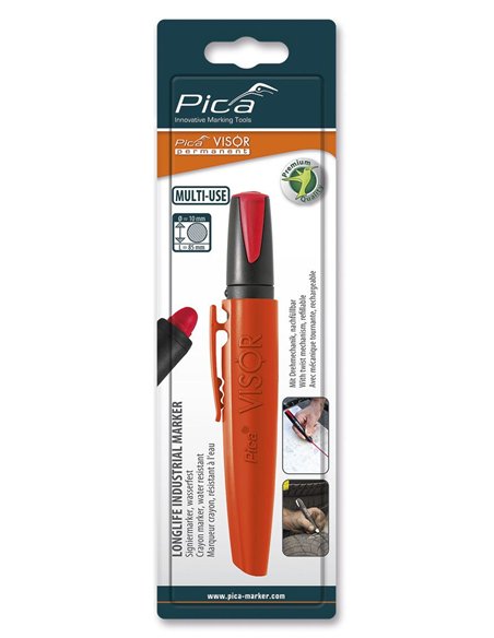 Pica-990/36-Marcador industrial VISOR permanente Verde