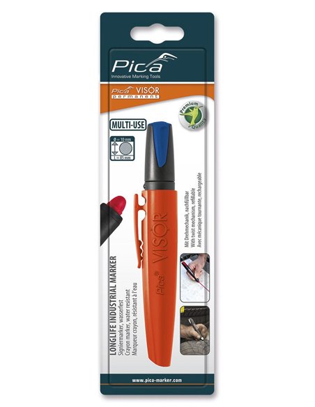 Pica-990/36-Marcador industrial VISOR permanente Verde