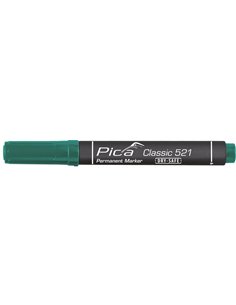 Pica-521/46-Marcador Permanente Tipo Pincel Negro 2