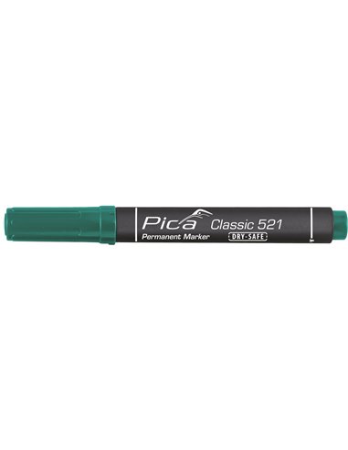 Pica-521/41/SB-Marcador permanente tipo cincel Azul en blíster