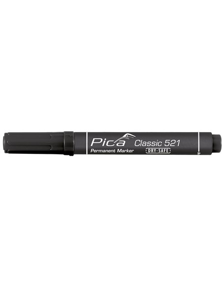 Pica-521/41/SB-Marcador permanente tipo cincel Azul en blíster