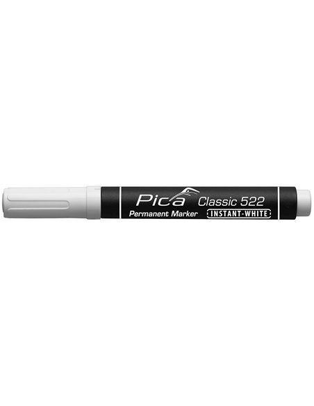 Pica-522/52-Marcador Permanente Bala Gruesa Blanco
