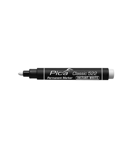 Pica-522/52-Marcador Permanente Bala Gruesa Blanco