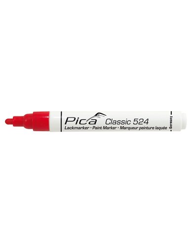 Pica-524/40-Marcador Permanente Classic Rojo