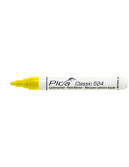 Pica-524/44-Marcador Permanente Classic Amarillo
