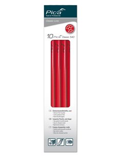 Pica-540/30-10-Caja con 10 lápices de carpintero de 30 cm 2