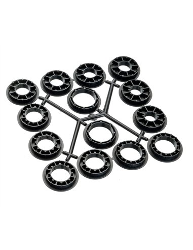 Osborn-9902566162-Cepillo circular alambre ondulado de Acero y agujero multieje (200x32x38x0,3 mm)
