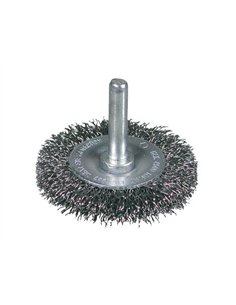 Osborn-0008600521-Cepillo circular acero ondulado con vástago de 6 mm y filamento de Ø 0.30 mm (100x12x22 )