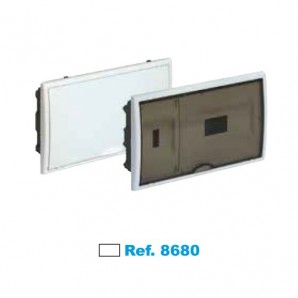 Cuadro eléctrico de empotrar ICP+12 elementos blanco Solera Arelos 8680