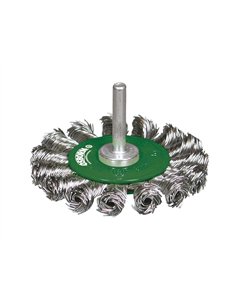 Osborn-7202611151-Cepillo circular acero de alambre trenzado con vástago de 6 mm y filamento de Ø 0.50 mm (75x13 ) 2