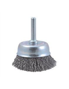 Osborn-0008600811-Cepillo taza acero con vástago de 6 mm y filamento de Ø 0.20 mm (50x17 )