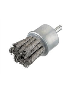 Osborn-9906030305-Cepillo pincel alambre trenzado de acero con vástago de 6 mm filamento Ø 0.35 mm (20x29) 2