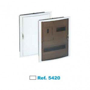 Quadro elétrico embutido ICP + 20 elementos brancos Solera Arelos 5420