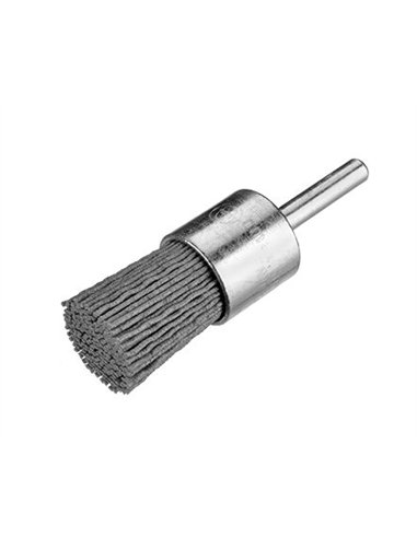 Osborn-9906030493-Cepillo pincel de filamento abrasivo con vástago de 6 mm Ø 0,90 mm y grano 180 (15x45x25 )