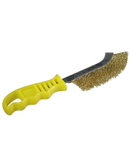 Osborn-0008462291-Cepillo manual con mango plástico de acero ondulado filamento Ø 0.30 mm