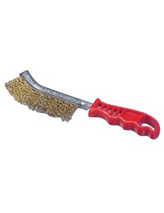 Osborn-0008462391-Cepillo manual con mango plástico de inox ondulado filamento Ø 0.30 mm 2