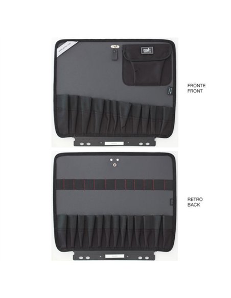 GT Line-KIN.0216-Panel portaherramientas superior PTS para modelo ROCK 350 y TURTLE 350